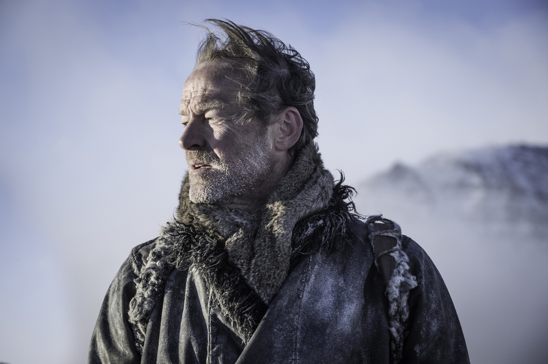 Conquered greyscale. Might not conquer frostbite. (Photo: Helen Sloan/HBO)